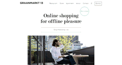 Desktop Screenshot of graanmarkt13.com